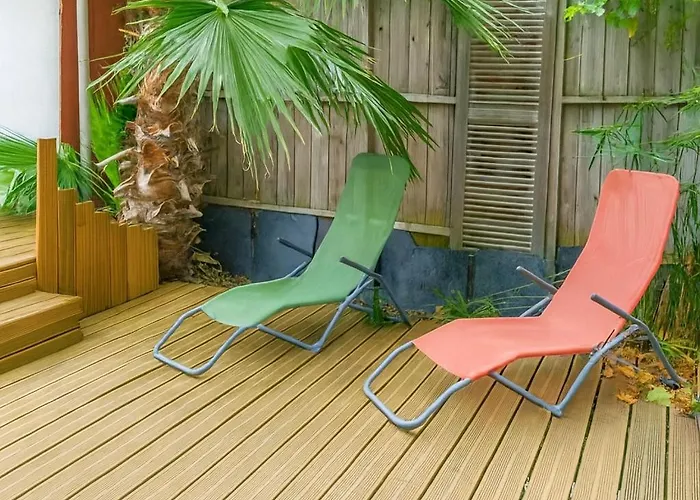 T2 Premium Avec Terrasse Chez Henri Апартаменты *